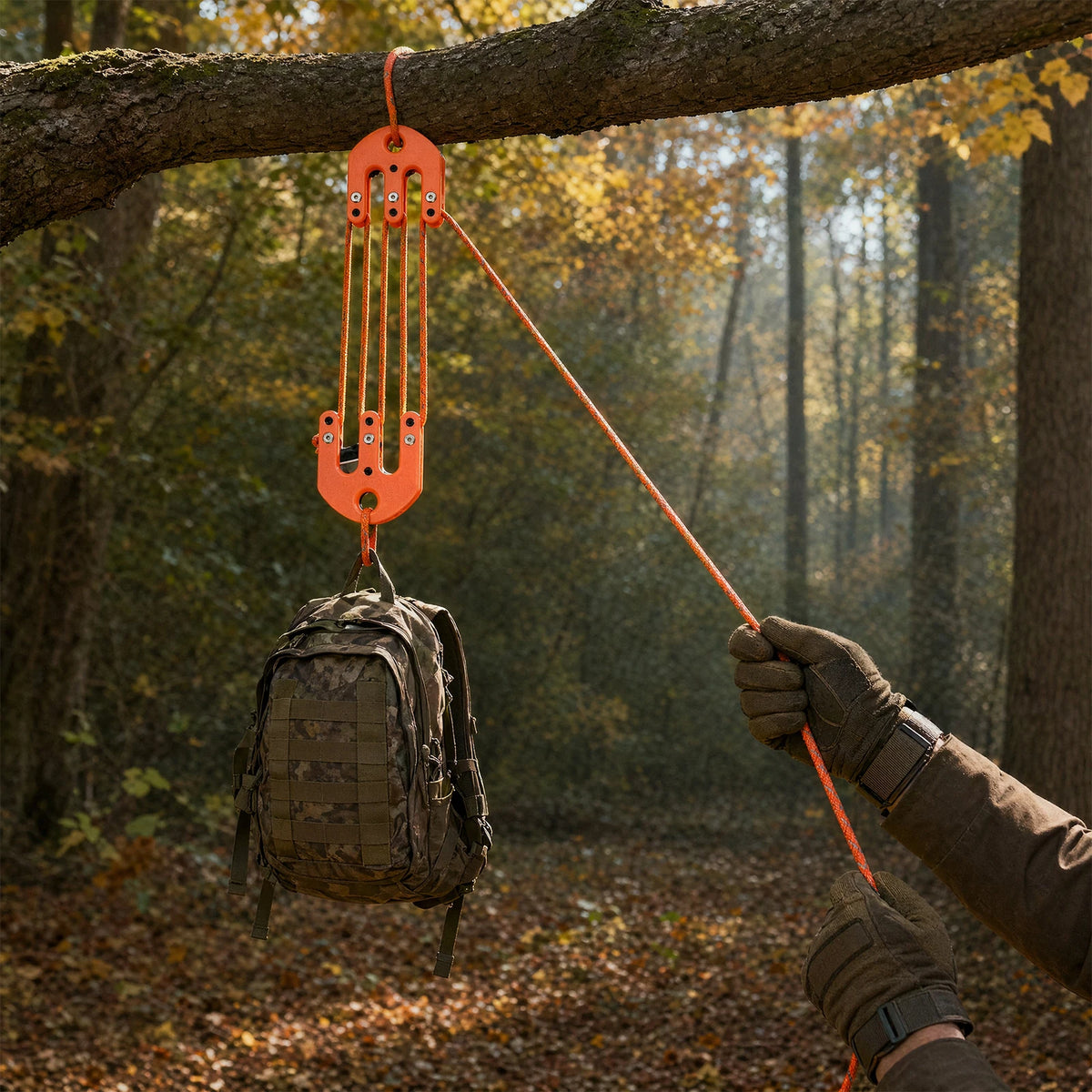 Hoist Pulley System Hunting Equipment