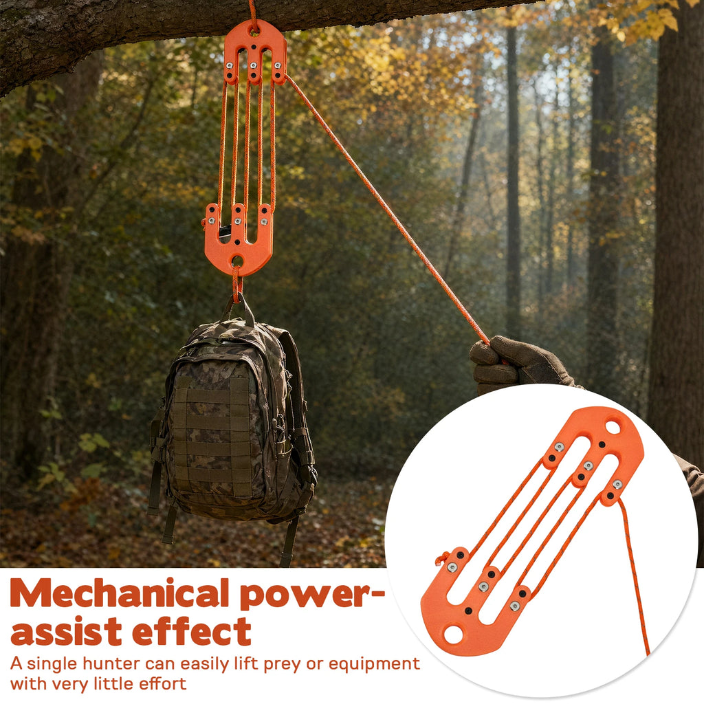 Hoist Pulley System Hunting Equipment