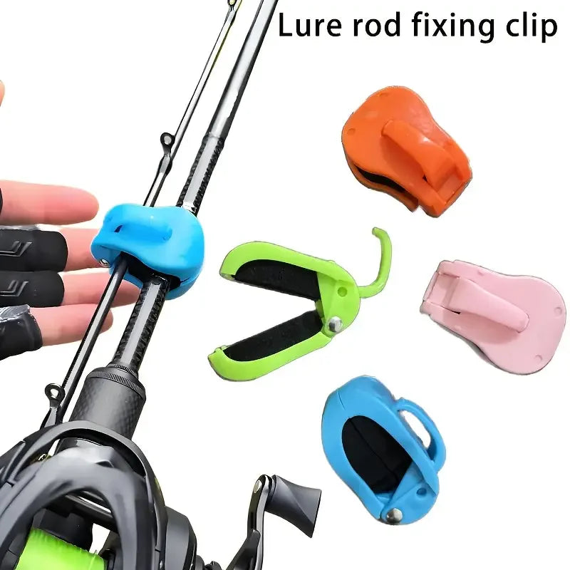 Quick-Attach Fishing Rod Clip