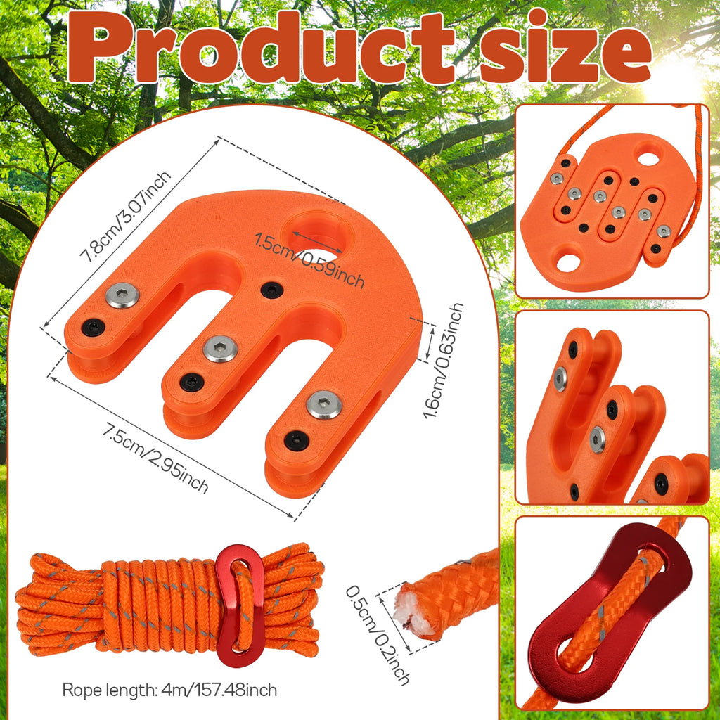 Hoist Pulley System Hunting Equipment
