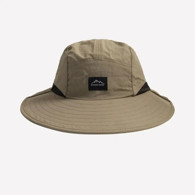 Unisex Windproof Quick-Dry Fisherman Hat with Neck Flap & UV Protection