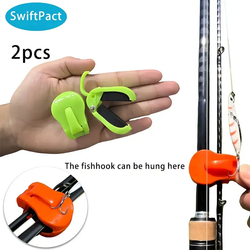 Quick-Attach Fishing Rod Clip